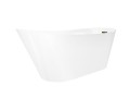 Wanna wolnostojąca Corsan ESTELLA 170 x 74 cm Korek klik-klak Złoty