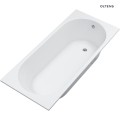 Oltens Lykke wanna 160x70 cm prostokątna akrylowa biała 10010000