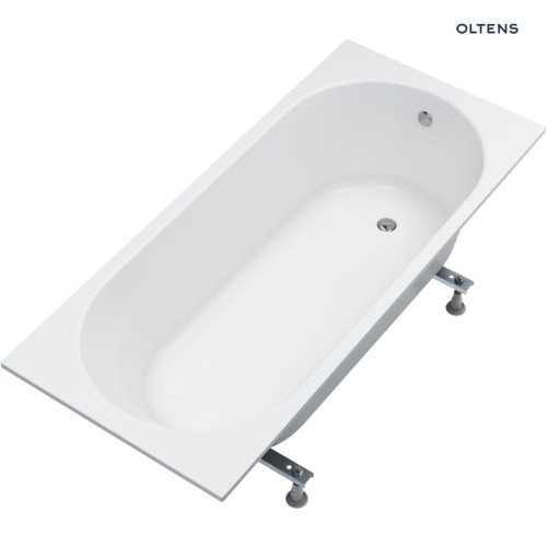 Oltens Lykke wanna 170x75 cm prostokątna akrylowa biała 10012000