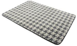 DYWAN 3D PEPITKA 1.40*2.00 GREY