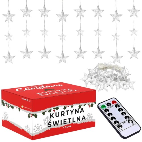 KURTYNA LED CD005 Z PILOTEM