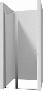 Drzwi prysznicowe 110 cm - uchylne