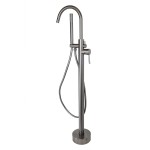 Bateria wannowa wolnostojąca Corsan Lugo CMB7535GM GunMetal