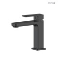 Oltens Hadsel bateria umywalkowa stojąca czarny mat 32204300