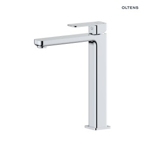 Oltens Hadsel bateria umywalkowa stojąca wysoka chrom 32404100