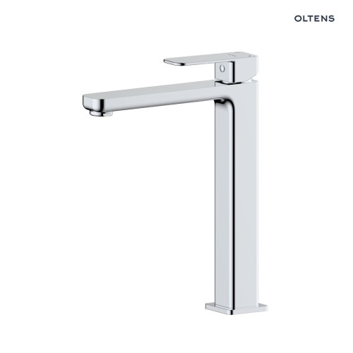 Oltens Hadsel bateria umywalkowa stojąca wysoka chrom 32404100