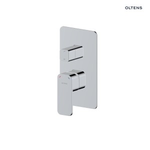 Oltens Hadsel bateria wannowo-prysznicowa podtynkowa komplet chrom 34108100
