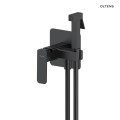 Oltens Hadsel bateria bidetowa podtynkowa komplet czarny mat 31101300