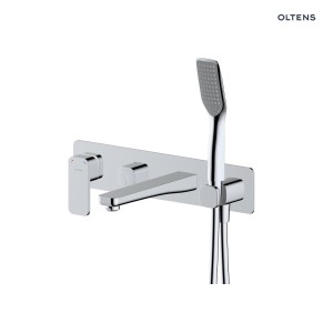 Oltens Hadsel bateria wannowo-prysznicowa podtynkowa 4-otworowa chrom  34109100