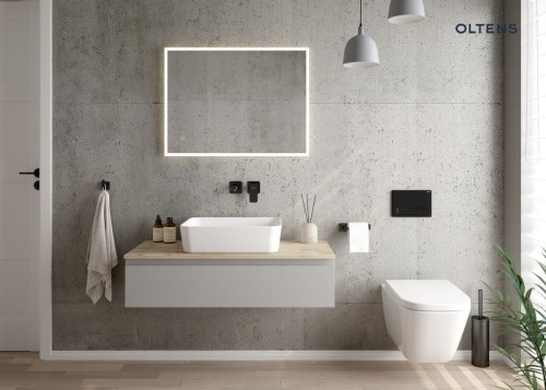 Oltens Hadsel miska WC wisząca PureRim z powłoką SmartClean biała 42539000