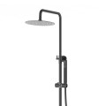 Zestaw natryskowy z termostatem Kolumna Corsan LUGO Deszczownica 25cm GunMetal