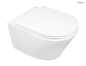 Oltens Jog Stille miska WC wisząca PureRim SmartClean biały połysk 42528000