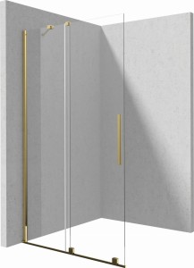 Ścianka prysznicowa walk-in 140 cm - przesuwna