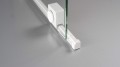 Ścianka prysznicowa walk-in 140 cm - przesuwna