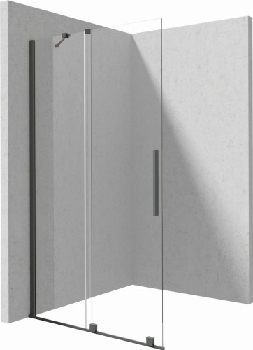 Ścianka prysznicowa walk-in 140 cm - przesuwna