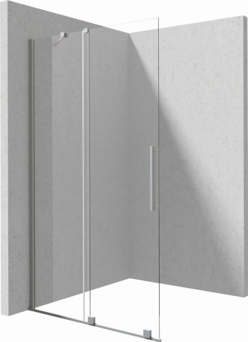 Ścianka prysznicowa walk-in 140 cm - przesuwna