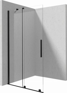 Ścianka prysznicowa walk-in 140 cm - przesuwna