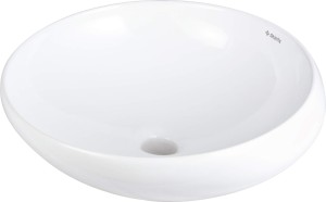 Umywalka ceramiczna nablatowa asymetryczna