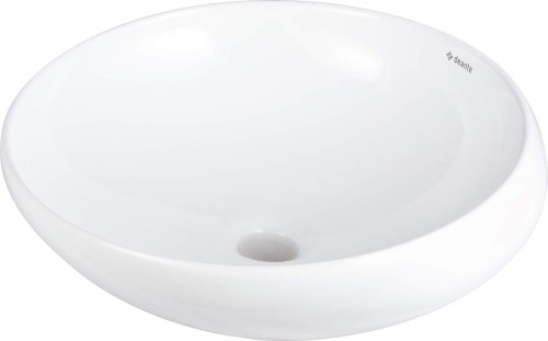 Umywalka ceramiczna nablatowa asymetryczna
