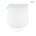 Oltens SmartFrisk miska WC wisząca myjąca z deską biała 42038000