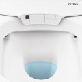 Oltens SmartFrisk miska WC wisząca myjąca z deską biała 42038000