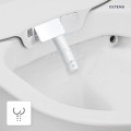 Oltens SmartFrisk miska WC wisząca myjąca z deską biała 42038000