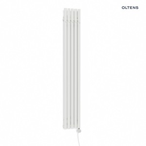 Oltens Stang (e) grzejnik łazienkowy 180x26 cm elektryczny biały 55117000
