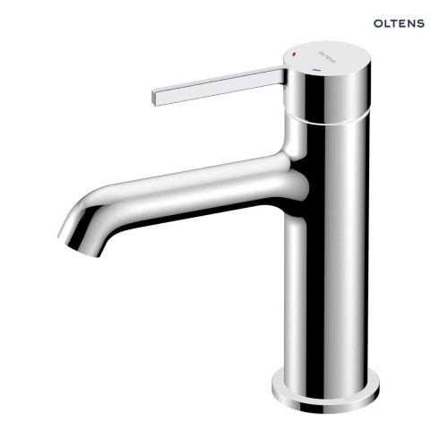 Oltens Rann bateria umywalkowa stojąca chrom 32205100