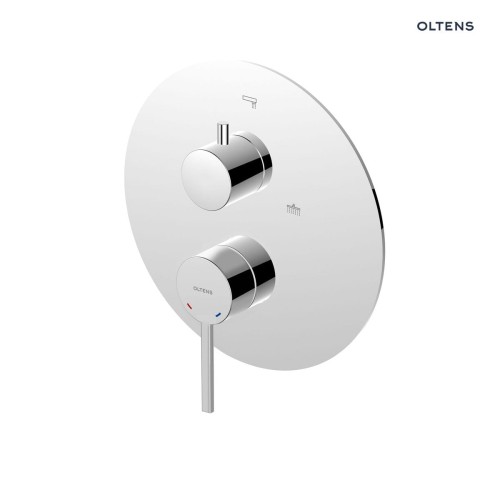 Oltens Rann bateria wannowo-prysznicowa podtynkowa chrom 34111100