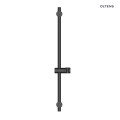Oltens Alling drążek prysznicowy 60 cm czarny mat 37300300