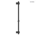 Oltens Alling drążek prysznicowy 60 cm czarny mat 37300300