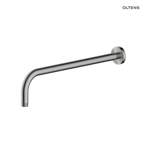 Oltens Lagan ramię deszczownicy 40 cm okrągłe nikiel 39402910