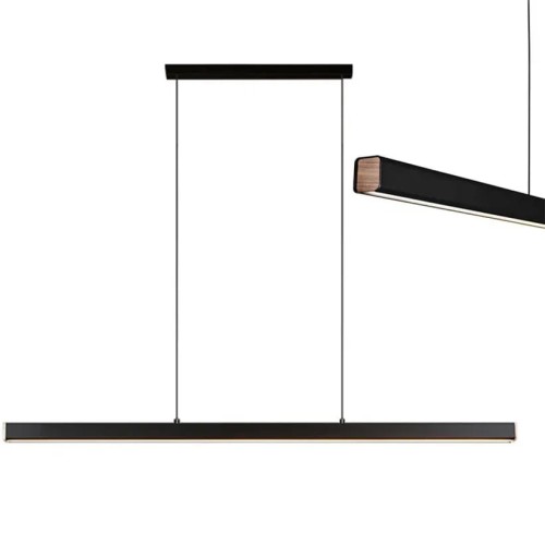 LAMPA APP1448-CP BLACK 100cm