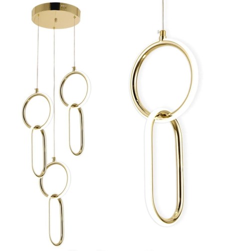 LAMPA G077-3CP GOLD