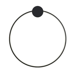 LAMPA APP1389-CW BALCK 50cm
