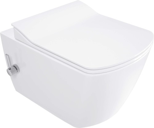 Miska WC z funkcją bidetu - z baterią mieszaczową