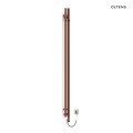 Oltens Stang (e) grzejnik elektryczny 180x9,5 cm miedź szczotkowana 55110610