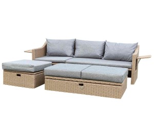 Zestaw mebli ogrodowych MALTA (sofa+stolik)