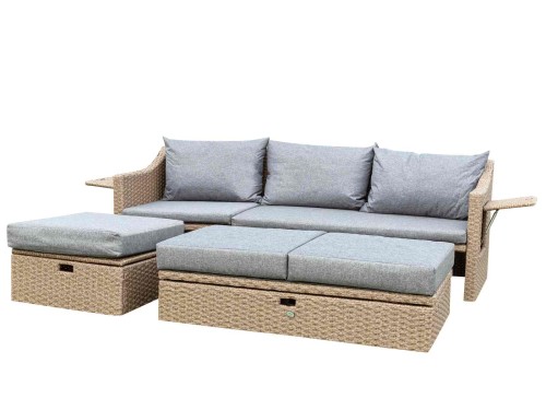 Zestaw mebli ogrodowych MALTA (sofa+stolik)