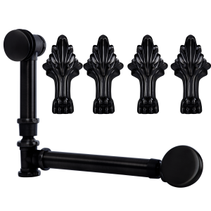 Zestaw do wanny Antica ACZ (czarny mat)