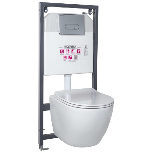 Zestaw podtynkowy WC Delos/Pacific CHR
