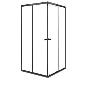Kabina natryskowa Olga SQ80 BLACK SOLO (bez brodzika)
