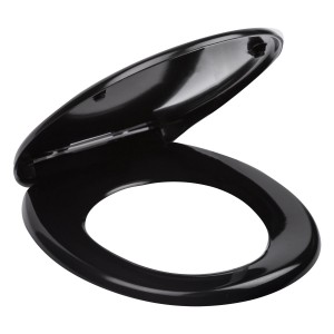 Deska sedesowa WC Julia Black (wolnoopadająca)