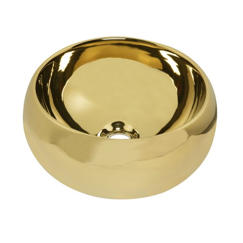 Umywalka nablatowa KR-802 Gold (złota)