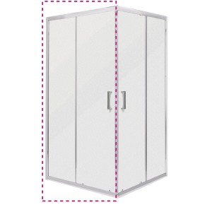 Element 1/2 kabiny prysznicowej Malibu SQ 70