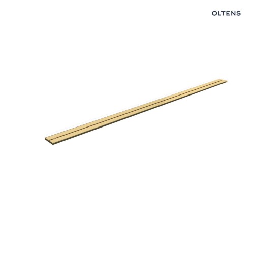 Oltens Langan Slim 60 maskownica odpływu prysznicowego liniowego złoto połysk/złoto szczotkowane 30017800