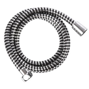 Wąż natryskowy Snake 20 (150 PCV, czarny-chrom)