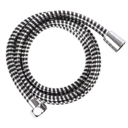 Wąż natryskowy Snake 20 (150 PCV, czarny-chrom)