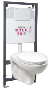Zestaw podtynkowy  WC Doris/Pacific WH