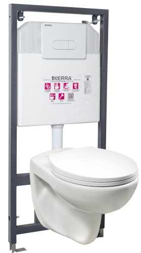 Zestaw podtynkowy  WC Doris/Pacific WH
